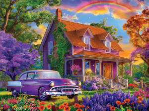 Memory Lane - Violet Lives Here - Scratch and Dent Around the House By MasterPieces