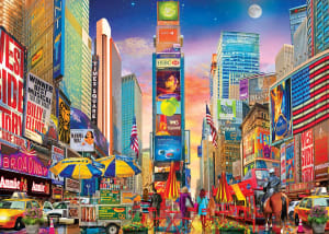 Travel Diary - Broadway, Times Square New York By MasterPieces