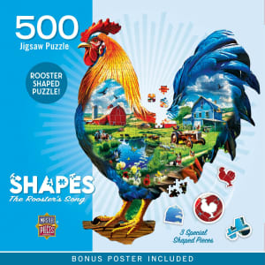 Contours - The Rooster's Song Birds By MasterPieces