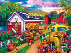 Farmer's Market - Market Fresh Morning Shopping By MasterPieces