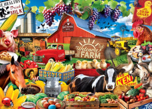 Greetings From - The Farm Food and Drink By MasterPieces