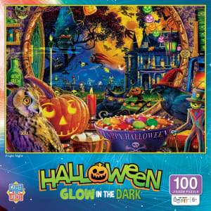 Glow in the Dark Halloween - Monsters at Play Halloween By MasterPieces