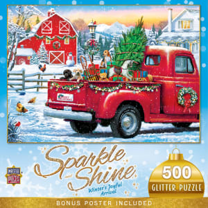 Holiday Glitter - Winter's Joyful Arrival Christmas By MasterPieces