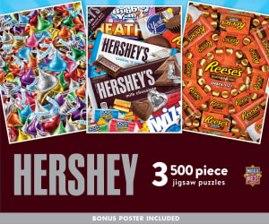 3 Pack - Hershey's Dessert & Sweets By MasterPieces