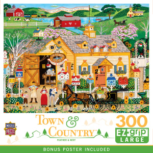 Town & Country - Feather & Nest Folk Art By MasterPieces