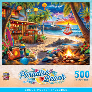 Paradise Beach - Island Hangout Beach & Ocean By MasterPieces