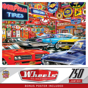 Wheels - Gas, Grit, & Glory Nostalgic & Retro By MasterPieces