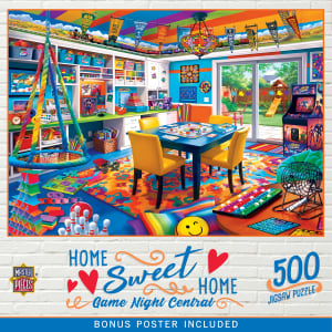 Home Sweet Home - Game Night Central Around the House By MasterPieces