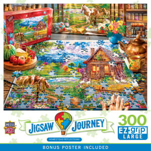 Jigsaw Journey - Homestead Reflections Landscape By MasterPieces