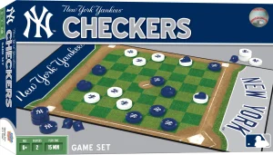 New York Yankees Checkers - Scratch and Dent By MasterPieces