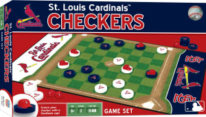 St. Louis Cardinals MLB Checkers By MasterPieces