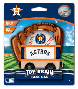 Houston Astros Wood Train Box Car By MasterPieces