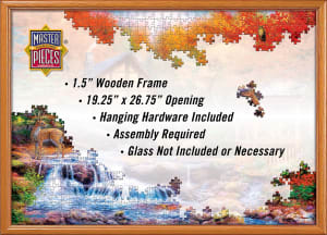 19.25" x 26.75" Wood Puzzle Frame By MasterPieces