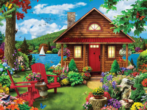 Waterfront Flower & Garden By MasterPieces