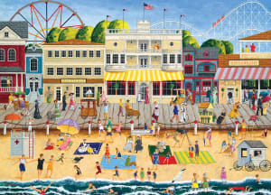 On the Boardwalk Beach & Ocean By MasterPieces