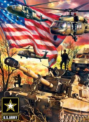 Army Firepower Military Jigsaw Puzzle By MasterPieces