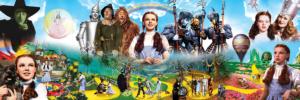 Wizard of Oz Books & Reading Panoramic Puzzle By MasterPieces