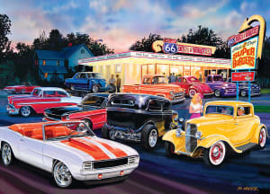 Dogs & Burgers Nostalgic & Retro By MasterPieces