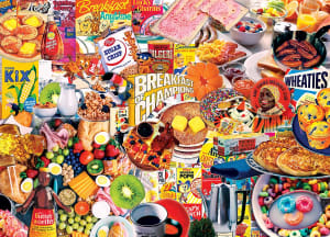 Breakfast of Champions - Scratch and Dent Collage By MasterPieces