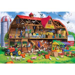 Family Barn Farm Animal Large Piece By MasterPieces