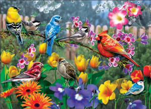 Morning Garden Birds By MasterPieces