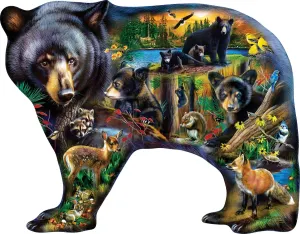 Wildlife of the Woods Lakes & Rivers By MasterPieces