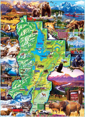 Grand Teton National Parks By MasterPieces