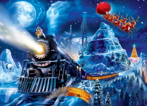 Polar Express Race to the Pole Christmas By MasterPieces