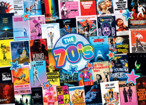 Blockbuster Movies 70's Collage By MasterPieces