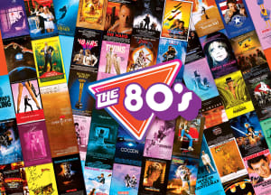 Blockbuster Movies 80's Collage By MasterPieces