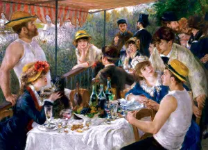 Luncheon of the Boating Party Fine Art By MasterPieces