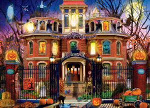 Haunted House on the Hill Halloween By MasterPieces