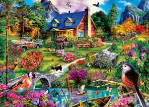 Hillside Cottage Cabin & Cottage By MasterPieces