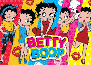 Betty Boop Strikes a Pose Pop Culture Cartoon By MasterPieces