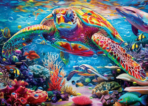 Colorize - Coral Kingdom Sea Life By MasterPieces