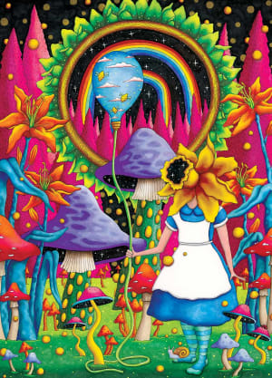 Wonderous Worlds - Go Ask Alice Surrealism By MasterPieces
