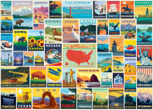 Anderson Design Group - State Pride Collage By MasterPieces