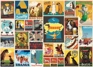Anderson Design Group - Dog Lovers Collage By MasterPieces