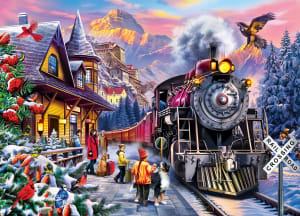 Railways - Alpine Journey  Christmas By MasterPieces
