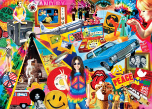 Flashbacks - Groovy Times Collage By MasterPieces