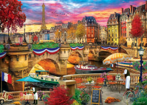 Colorscapes - Paris, City of Love Paris & France By MasterPieces