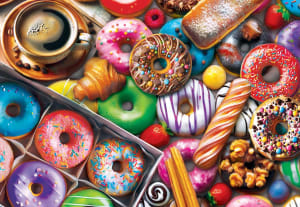 EZ Grip - Donut Delights Dessert & Sweets By MasterPieces