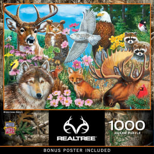 Realtree - Wilderness Watch Forest Animal By MasterPieces