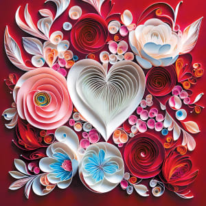 Valentine's Day - Love in Bloom Valentine's Day By MasterPieces