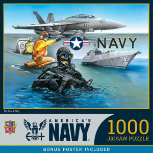 US Navy - By Sea & Sky Military By MasterPieces