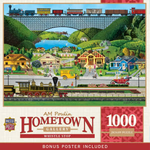 Hometown Gallery - Whistle Stop Americana By MasterPieces