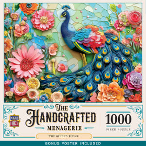 The Handmade Menagerie - The Gilded Plume Birds By MasterPieces