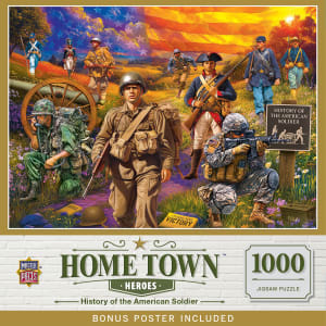 Hometown Heroes - History of the American Soldier Military By MasterPieces