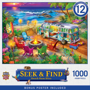 Seek & Find - Beach Bum Bliss Camping By MasterPieces