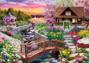 Spring On The Shore Around the House Jigsaw Puzzle By MasterPieces